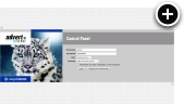 AdvertServe Login Screen