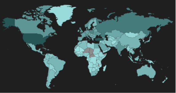 Private CDN Heat Map