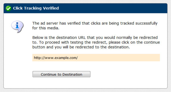 HTML5 Banners: Click Tracking Verified