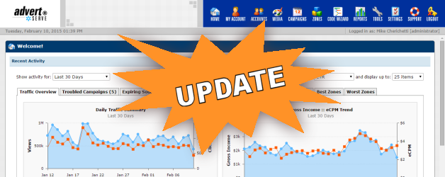 AdvertServe Q1/2015 Update